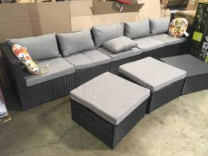 Outdoor Patio Furniture Set 1 missing box please see pictures for items that are included Customer Returns See Pictures