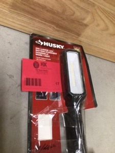 lot 17 image: Husky 600-Lumen Battery Powered Handheld Light - Review all pictures
