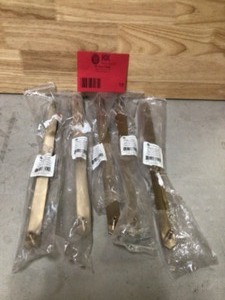 lot 15 image: Assorted Lot of Liberty Elongated Hex 12 in. (305 mm) Champagne Bronze Drawer Pulls- Review all pictures