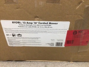 lot 6 image: RYOBI16 in. 13 Amp Corded Electric Walk Behind Push Mower Review all pictures