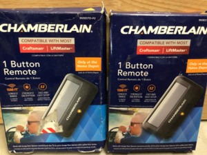lot 78 image: Chamberlain 1 Button Remote For Garage - Review all pictures