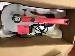 lot 52 image: PowerSmart Variable Speed Scroll Saw -Open Box - Review all pictures