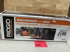 lot 47 image: RIDGID 1-78 in. and 2-12 in. Heavy-Duty Cleaning Accessory Kit for RIDGID WetDry Shop Vacuums