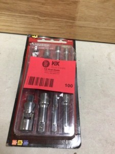 lot 100 image: Husky Drive Master Accessory Tool Set 11 pc 14 38 & 12 in. Socket Wrench