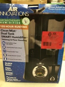 lot 83 image: Air Innovations 2.15 Gal. Cool Mist Dual Tank Digital Humidifier for Large Rooms Up to 700 sq. ft.