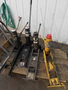 4 - Used Forklift Jacks for Parts or Repair