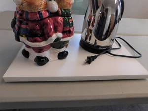 Cookie Jar, Quick Heating Water Pot & 13 x 19 Swivel Base