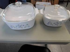 2 - Pyrex Cooking Dishes
