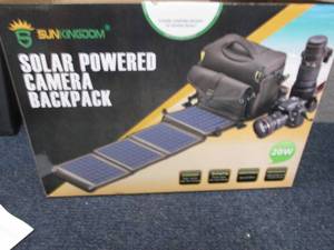 Sun Kingdom Solar Powered Camera Ba...