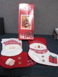 2 Christmas Stockings, Dcor...