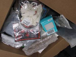 Box of Assorted New Small Overstock...