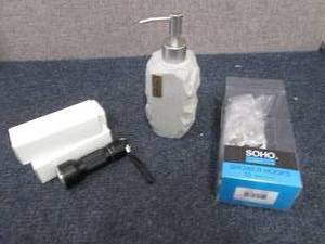 Shower Hooks, Dispenser, 4 Flash Li...