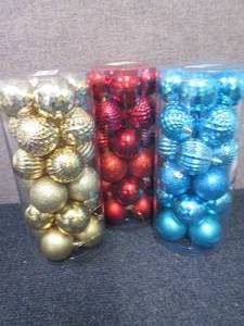 3 pks Christmas Ornaments...