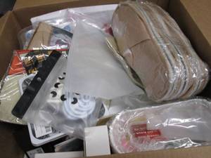 Box of Assorted New Small Overstock...