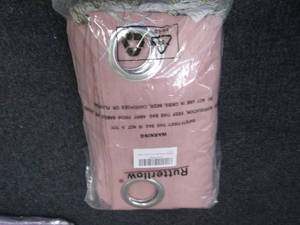 2 Grommeted Curtain Panels 56x95 in...