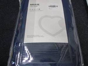 2 Grommeted Curtain Panels 52x84 in...