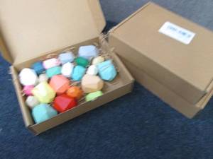 3 Pks Wooden Gemstone Play Shapes...