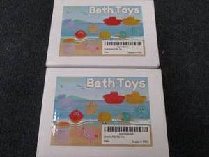 2 pks Bath Toys...