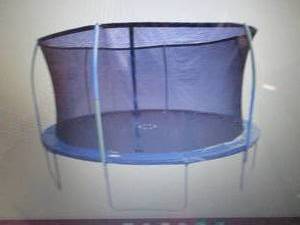 14 Round Trampoline with Safety En...