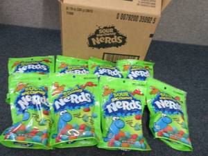8- 10 oz Bags Sour Big Chewy Nerds...