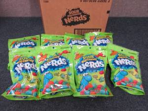 8- 10 oz Bags Sour Big Chewy Nerds...