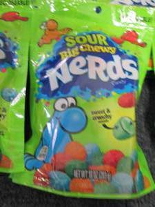 8- 10 oz Bags Sour Big Chewy Nerds...