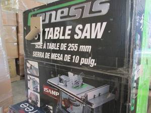 Genesis 15-Amp 10 Table Saw with S...