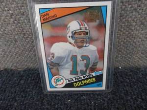 1984 Topps Pro Bowl Dan Marino Card...