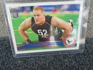 2011 Topps J.J. Watt Rookie Card...