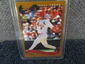2002 Topps Albert Pujols Card...