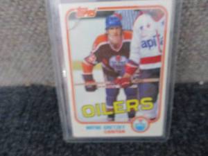 1981 Topps Wayne Gretsky Card...