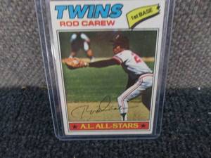 1977 Topps Rod Carew Card...
