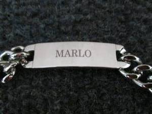 Stainless Steel Men�s Curb Link Pe...