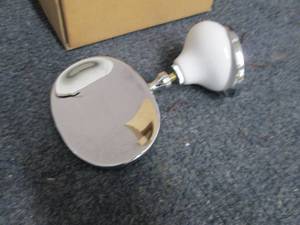 5 Chrome & Porcelain Wallmount Soap...