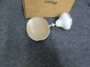 5 Chrome & Porcelain Wallmount Soap...