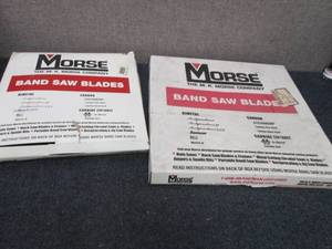 2 pks Morse Band Saw Blades...