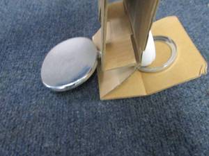 4 Chrome & Porcelain Wallmount Soap...