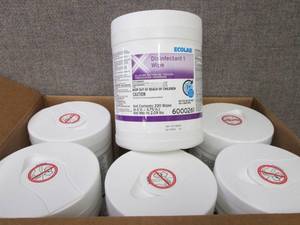 Case of 12-220 ct Canisters Ecolab ...
