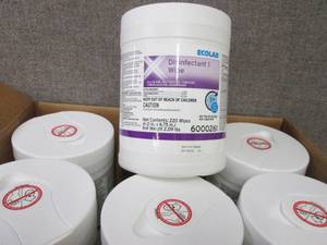 Case of 12-220 ct Canisters Ecolab ...