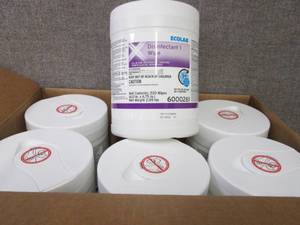 Case of 12-220 ct Canisters Ecolab ...