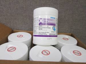 Case of 12-220 ct Canisters Ecolab ...