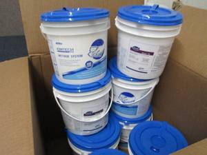 Box of 8 Bucket Canisters KimTech W...