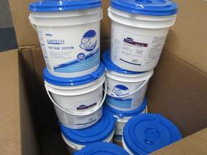 Box of 8 Bucket Canisters KimTech W...