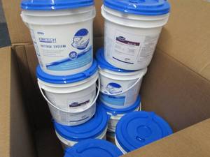 Box of 8 Bucket Canisters KimTech W...