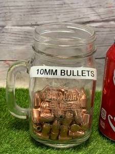 JAR FULL OF 10mm BULLETS