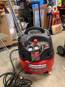 ROCKWORTH 1.5 HP AIR COMPRESSOR MISSING CASTER