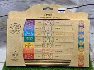 NEW INCENSE LOT & HOLDER FOR CHAKRA AND LUCK