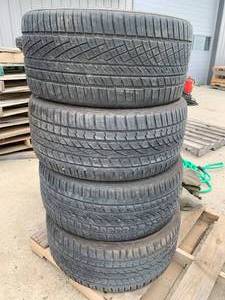 LOT OF FOUR CONTINENTAL 295-35 2R21 TIRES