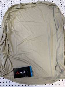 POLARTEC DESERT SAND POWER DRY SHIRT SIZE LARGE