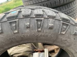GOODYEAR WRANGLER LT285 60 R20 TIRE